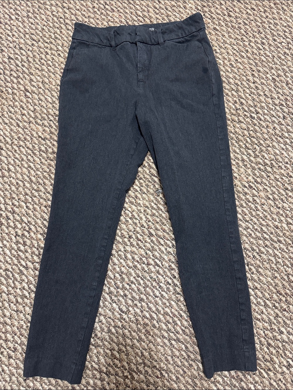 Old Navy Charcoal Grey High-Rise Pixie Pants